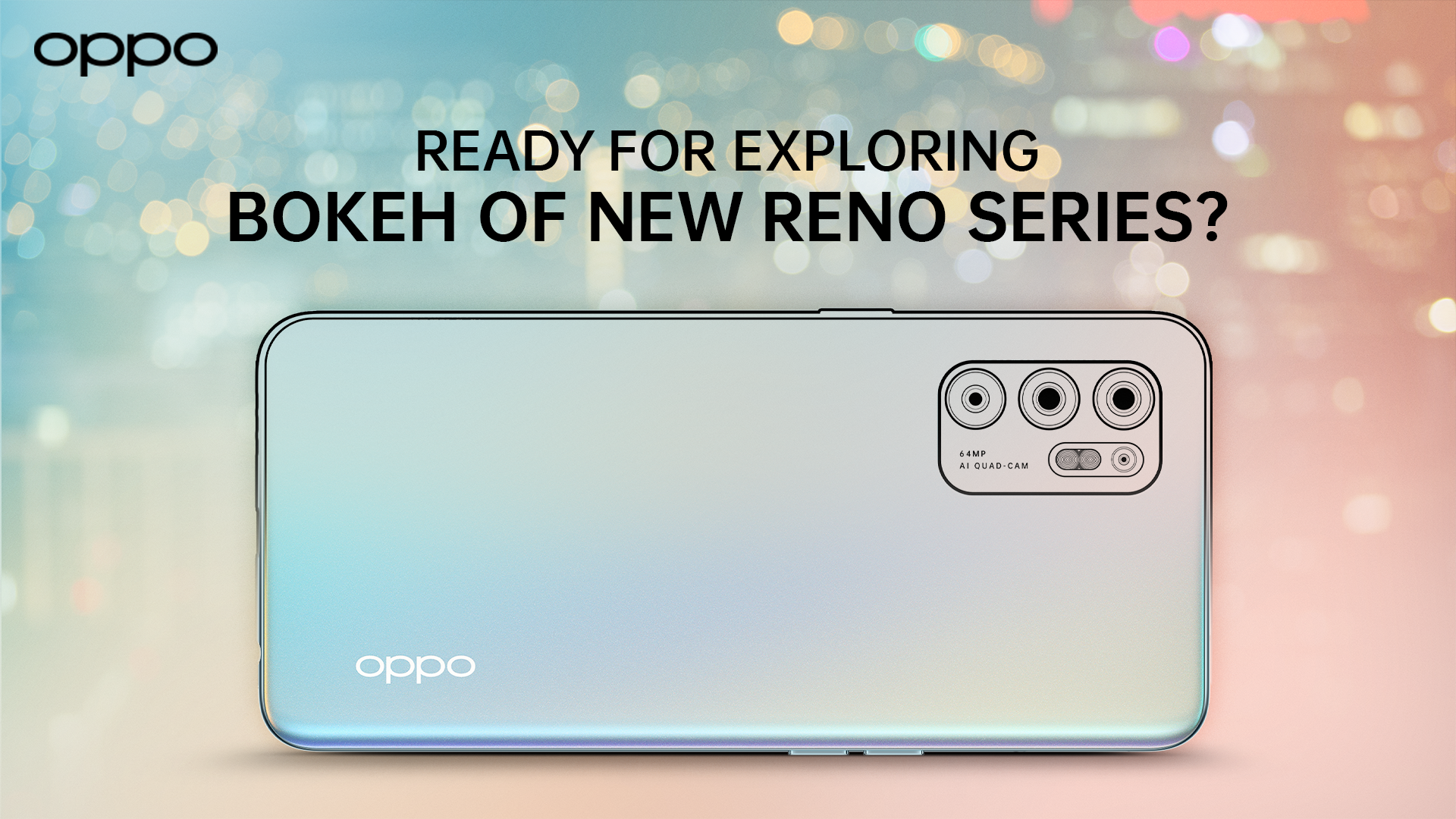 OPPO gearing up to introduce new phone equipped with Cinematic Bokeh Flare from Reno series